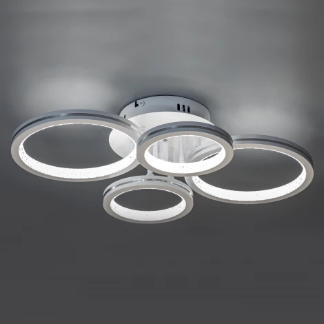 Потолочная люстра светодиодная с ДУ Ritter Lucido 51647 1