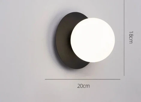 Настенно-потолочный светильник TopDecor Ringo A1 12 (220V, шар)