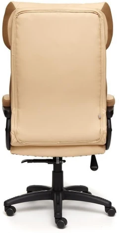 Компьютерное кресло для руководителя Tetchair DUKE (Исскуственая кожа,Ткань/Бежевый)