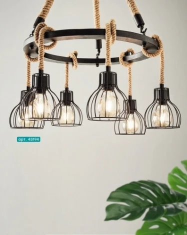 Подвесной светильник Eglo Rampside 43194 (220V, на цепи, кольцо)