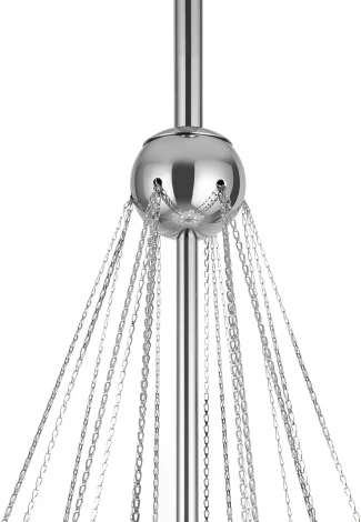 Потолочная люстра на штанге Fiesta FR5231PL-06CH Freya (220V, шарики)