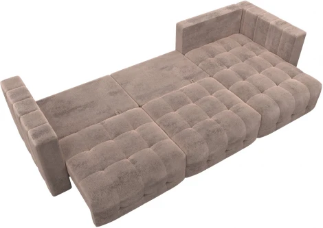 Диван угловой Лига-052 НПБ Лонг угол универсальный Лига Диванов (Велюр) арт.128819