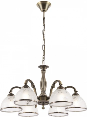 Подвесная люстра Arte Milano AM349737 349737/6 AB (220V, на цепи)