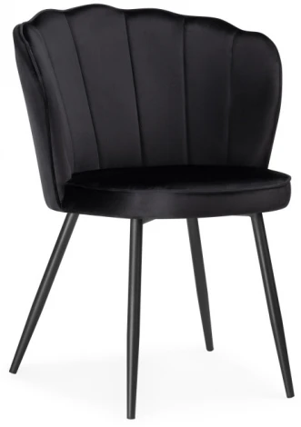 Стул Woodville на металлокаркасе Coral black 15586