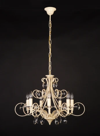 Подвесная люстра Doge Luce 311L07X4-904 (220V, на цепи, свеча)