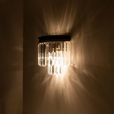 Настенный светильник каскадный Citilux Мартин CL332331 (220V, хрусталь)