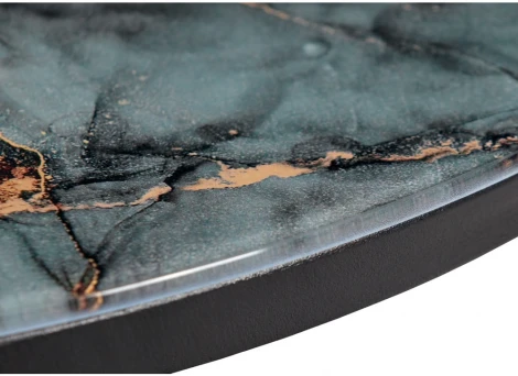 Набор кофейных столиков Tango космический с чёрными ножками, 2шт Bradex Home RF 0205