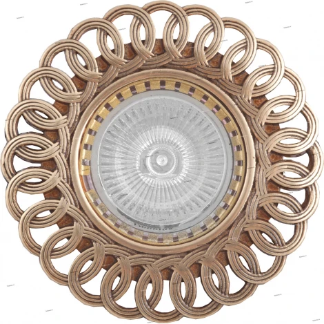 Встраиваемый точечный светильник Donolux N1555 N1555-French Gold (220V, круглые)