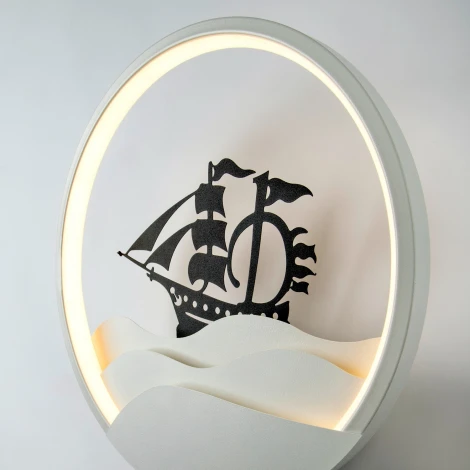 Настенный светильник светодиодный с регулировкой цветовой температуры LED4U LED4U L7399-280 WH