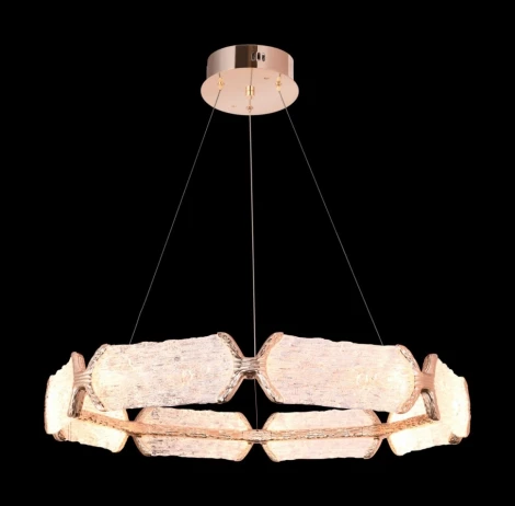 Подвесная люстра Fluorite Epico FL1050-6P (LED, 220V, на тросе, кольцо)