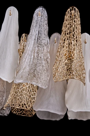 Подвесная люстра Fluorite Bravoure FL1093-8P (220V, на цепи)