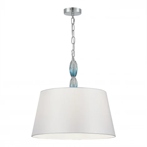 Подвесной светильник ST Luce Lingotti SL1759.103.03 Хром, Голубой/Белый E27 3*40W (220V, на проводе)