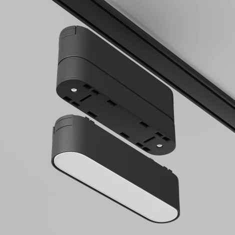 Адаптер к трековому светильнику Radity L115mm черный (магнитный) Maytoni Technical TRA084FC-11SB