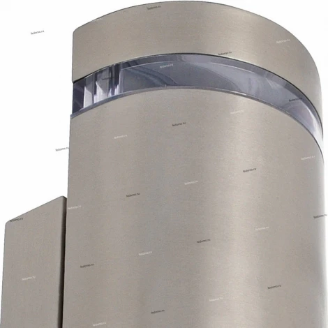 Светильник настенный уличный Horoz Gardenya, 2 плафона, никель с прозрачным