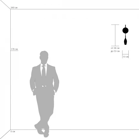 Бра Lightstar Pentola 803521 (220V)