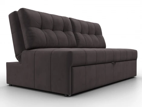 Диван прямой Лига-107 (160) (ЛДСП,Брус,Фанера,Велюр/Коричневый) Лига Диванов 134921
