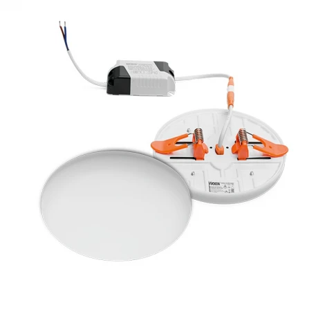 Светодиодный светильник встраиваемый 12Вт 6500К IP40 Wolta DLUS05-12W-6K