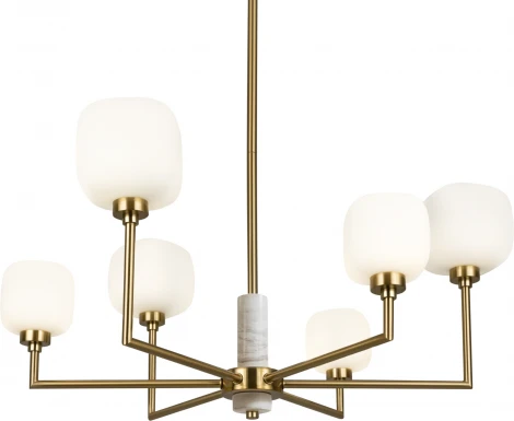 Потолочная люстра на штанге Freya Tender FR5373CL-06BS (220V)