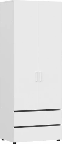 Прихожая Woodville Валенсия комплектация 1 белый текстурный