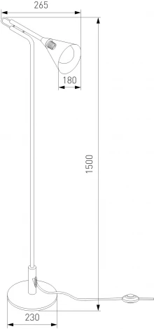 Торшер Eurosvet Enigma 01187/1