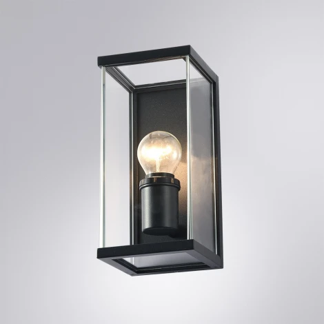 Уличный настенный светильник Arte Lamp Pot A1631AL-1BK (220V, IP54)