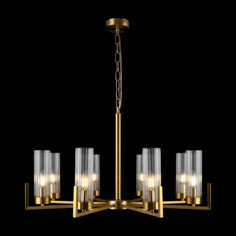 Подвесная люстра Freya Еster FR5214PL-08BS (220V, на цепи)
