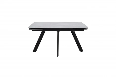 Стол Оникс, Керамогранит, Черный/Грэйс грэй Аврора 102356