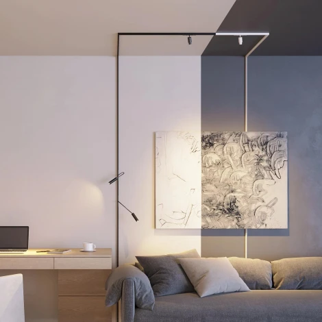 Трековый светильник MAG-MICROCOSM-SPOT-ZOOM-R38-5W Day4000 (WH, 10-55 deg, 24V) (Arlight, IP20 Металл) 051806