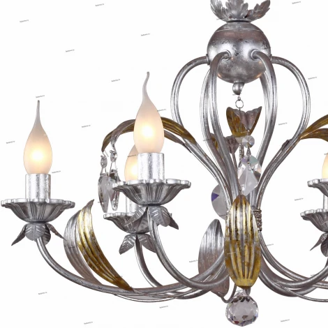 Подвесная люстра IDLamp Noel 241/6-Silvergold