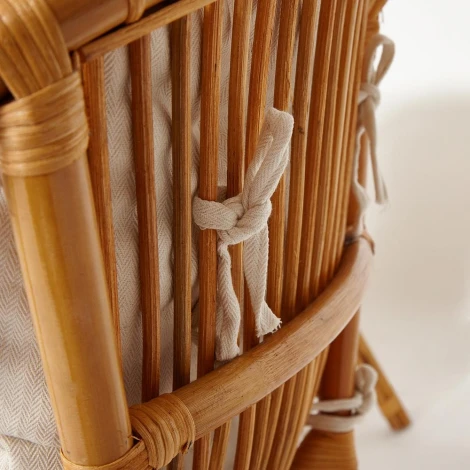 КОМПЛЕКТ " NEW BOGOTA " ( диван + 2 кресла + стол со стеклом ) /с подушками/ coco brown (коричневый кокос) (ротанг)