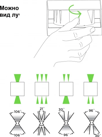 Архитектурная подсветка светодиодная Oasis Light TUBE LED W1040-2-3K Bl (220V, IP54)