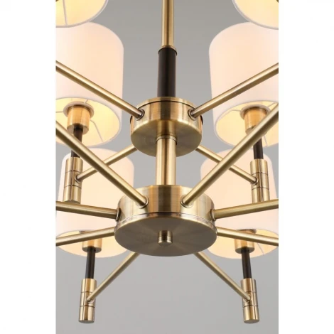 Подвесная люстра ярусная Omnilux Mulazzo OML-57503-12 (220V, на цепи)