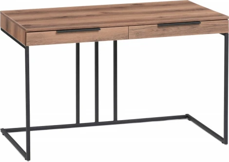 Письменный стол Льюис Лофт 120 (Льюис Лофт 120х65х75 дуб делано темный / черный матовый) Notta арт.564719