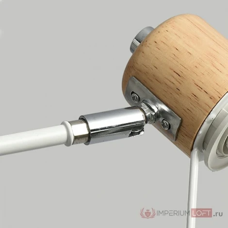 Потолочная люстра на штанге Corf B3 White 3 Lamps ImperiumLoft Corf-B01 (189478-26) (220V)