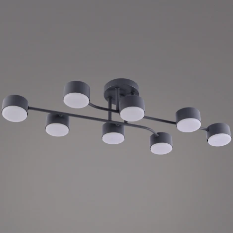 Потолочная люстра на штанге Reluce 03722-0.3-08 GREY GX53