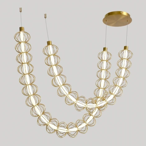 Подвесной светильник с гибким неоном Lussole Howard LSP-7347 (LED, 220V, на тросе)