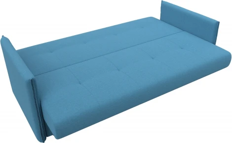 Диван-книжка Лига-018 (Голубой/Рогожка) Лига Диванов арт.125609