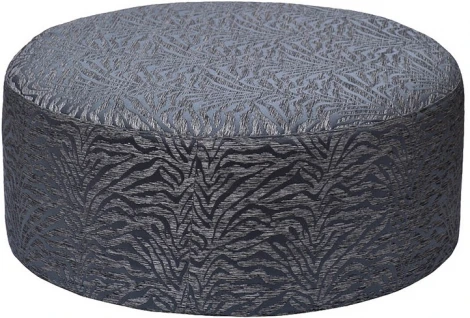 Пуфик Garda Decor MURANO-80-3K-ПРИНТСИНИЙ-Ana SIN (Темно-синий)