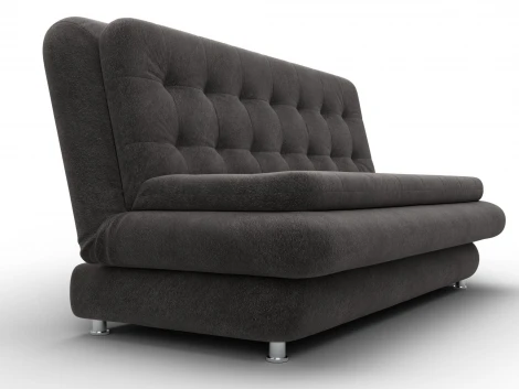 Диван-книжка Лига-123 (Металл,ЛДСП,Брус,Доска,Велюр/Темно-коричневый) Лига Диванов 137622