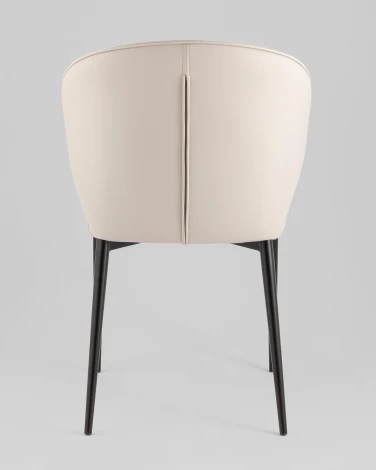 Стул обеденный Stool Group Deia серая экокожа серые ножки арт.УТ000040332