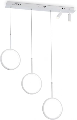 Подвесной светильник Ambrella COMFORT FL5277 (регулировка яркости, LED, 220V, пульт управления, на тросе)