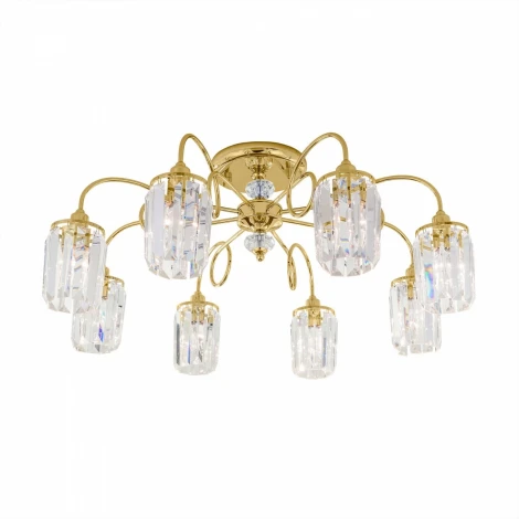 Потолочная люстра Citilux Синди CL330182 (220V, хрусталь)