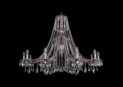 Подвесная люстра Bohemia 1771 1771/12/490/A/NB