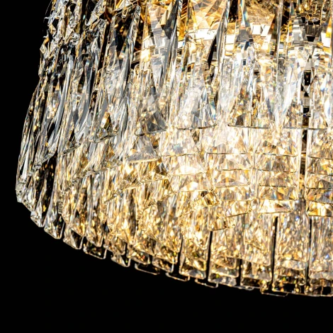 Подвесная люстра хрустальная Modelux ML.7084.500 GD