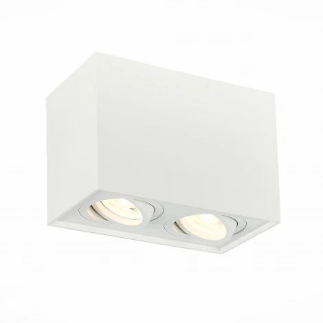 Накладной точечный светильник ST Luce Quadrus ST109.507.02 (220V, куб)