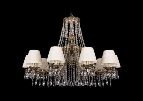 Подвесная люстра Bohemia 1771 1771/10/340/A/GB/SH33-160