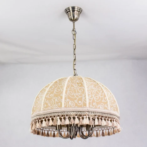 Подвесная люстра бахрома Citilux Bazel CL407155