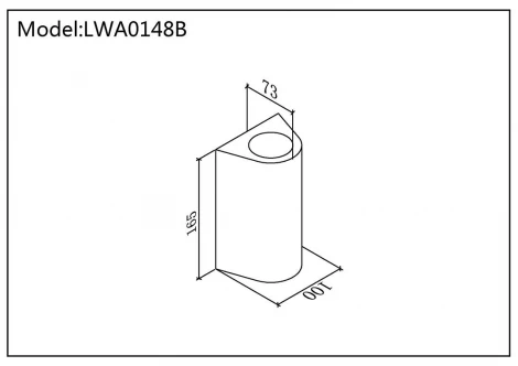 Архитектурная подсветка DesignLed ZIMA-2 LWA0148B-BL-WW