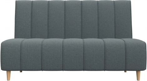 Диван кухонный прямой Ральф (Серый/Рогожка) Лига Диванов арт.123781