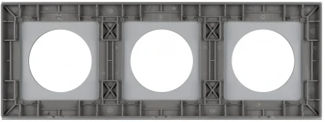 Рамка стеклянная FRM-GLARE-GC-3-GR (Arlight) 043840